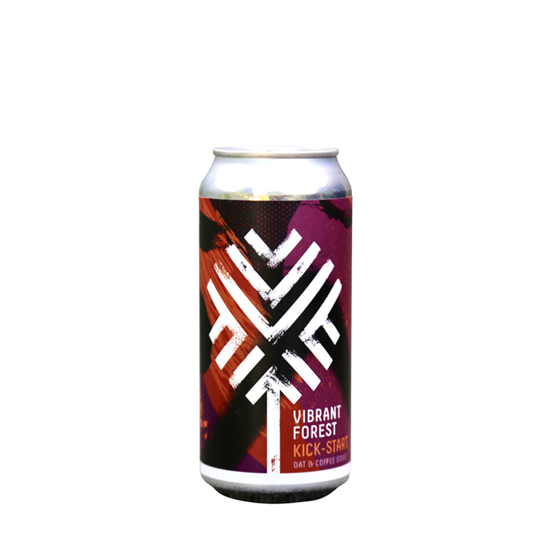 Vibrant Forest - Kick-Start Oat & Coffee Stout - Craft Metropolis