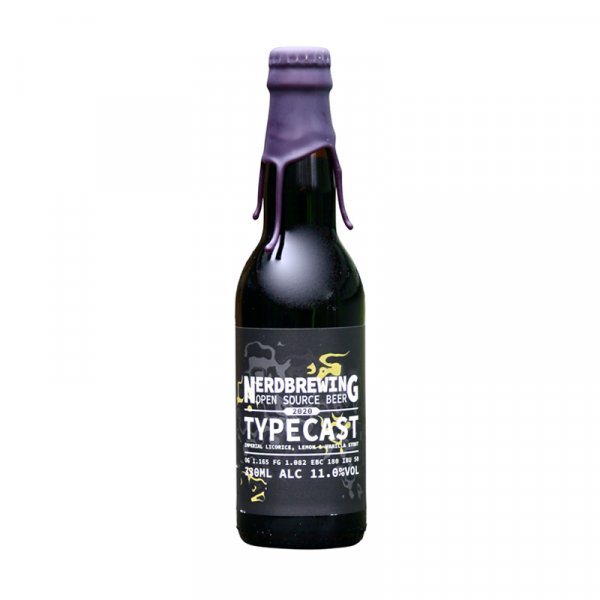 Nerdbrewing - Typecast Imperial Licorice Lemon & Vanilla Stout