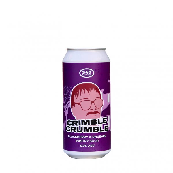 S43 Brewery - Crimble Crumble Blackberry & Rhubarb Pastry Sour