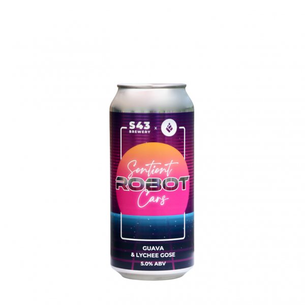 S43 Brewery/Drop Project - Sentient Robot Cars Guava & Lychee Gose