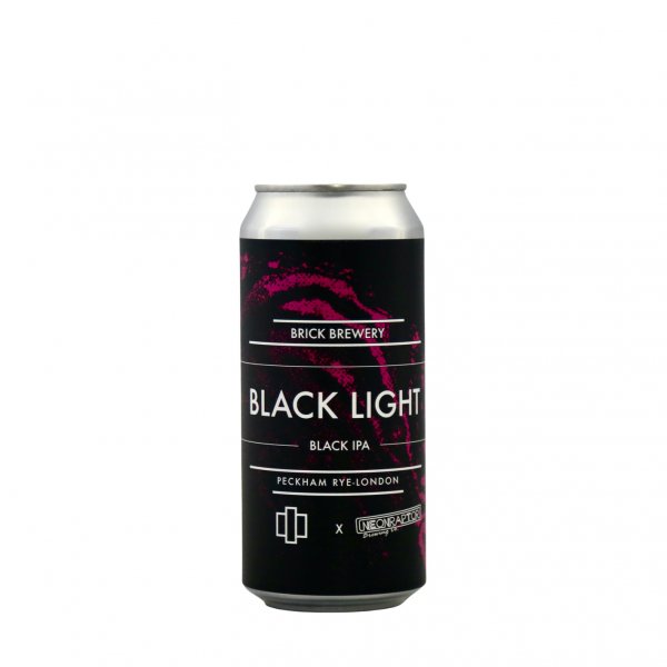 Brick / Neon Raptor - Black Light Black IPA