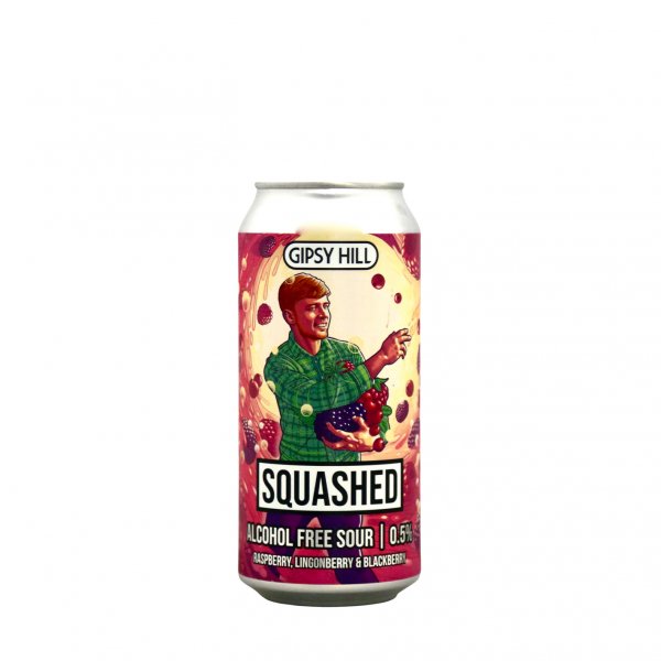 Gipsy Hill – AF Squashed: Raspberry, Lingonberry & Blackberry Sour (Low/No Alcohol)