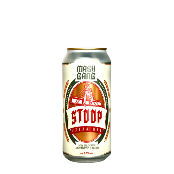 Mash Gang – Stoop Extra Dry Japanese Lager (Low/No Alcohol)