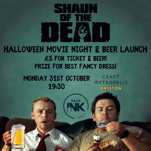 Event – Cornetto Trilogy: Shaun of the Dead – Mon 31st Oct