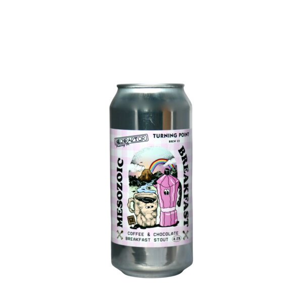 Neon Raptor / Turning Point – Mesozoic Breakfast Coffee & Chocolate Breakfast Stout