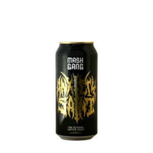 Mash Gang  Anxiety Saint Coffee Stout (LowNo Alcohol) - Craft Metropolis