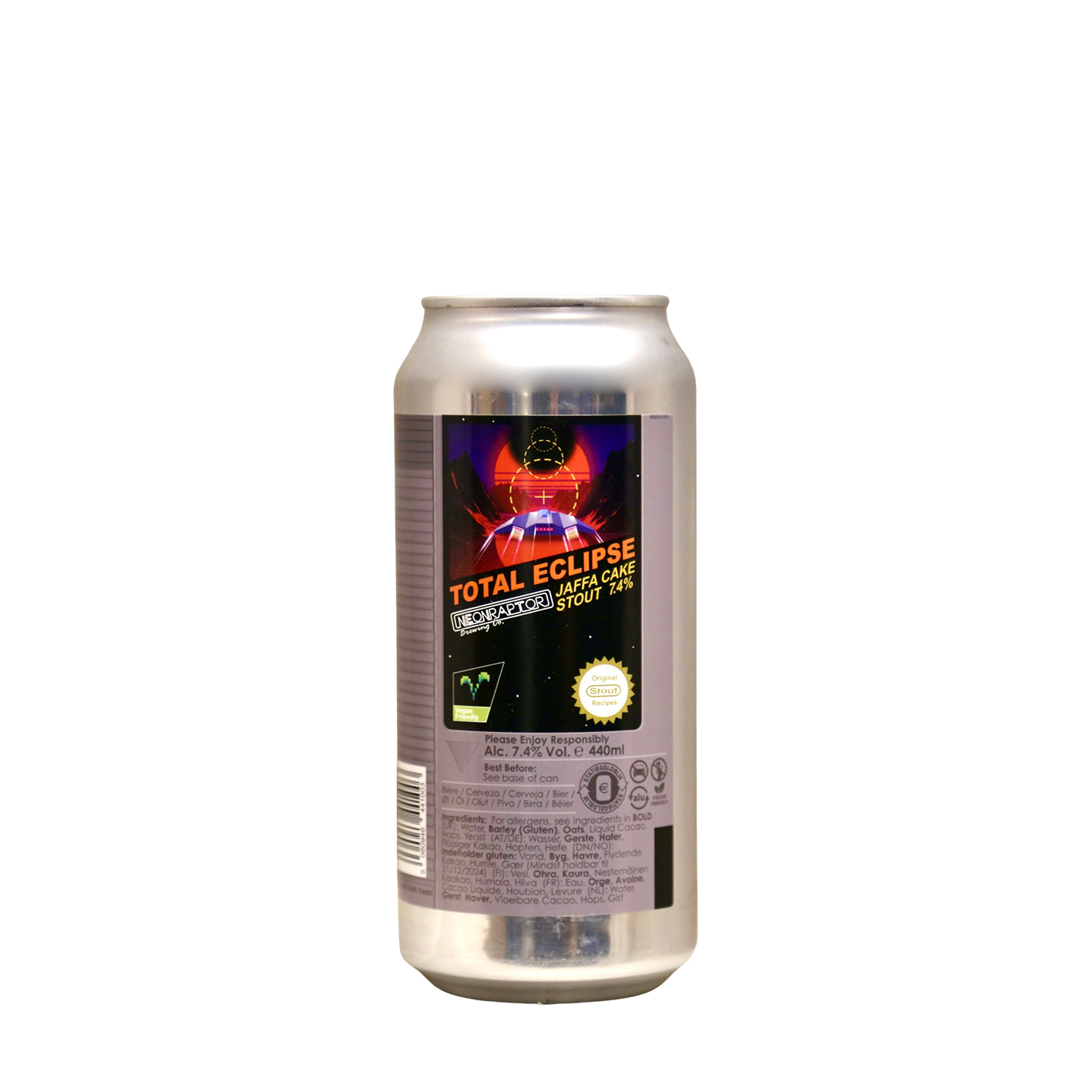 Neon Raptor – Total Eclipse Jaffa Cake Stout