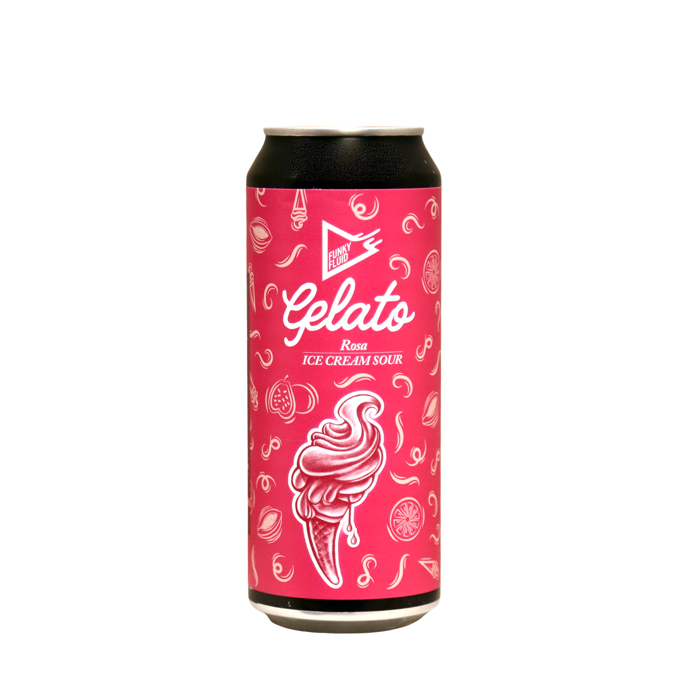 Funky Fluid – Gelato: Raspberry & Banana Shake Sour