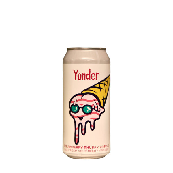 Yonder - Strawberry Rhubarb Ripple Dairy-Free Ice Cream Sour